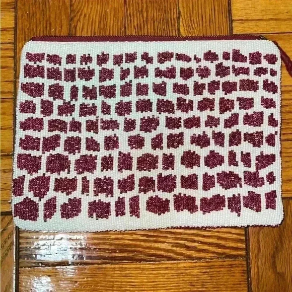 Anthropologie “Jasper & Jeera” Beaded Clutch - Picture 1 of 2